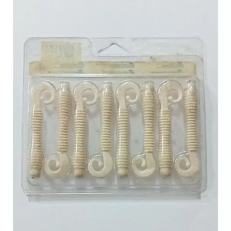 (Stock Clearance) Crazy Fish Active Slug Soft Lure 70mm | 8pcs/pkt | Pearl
