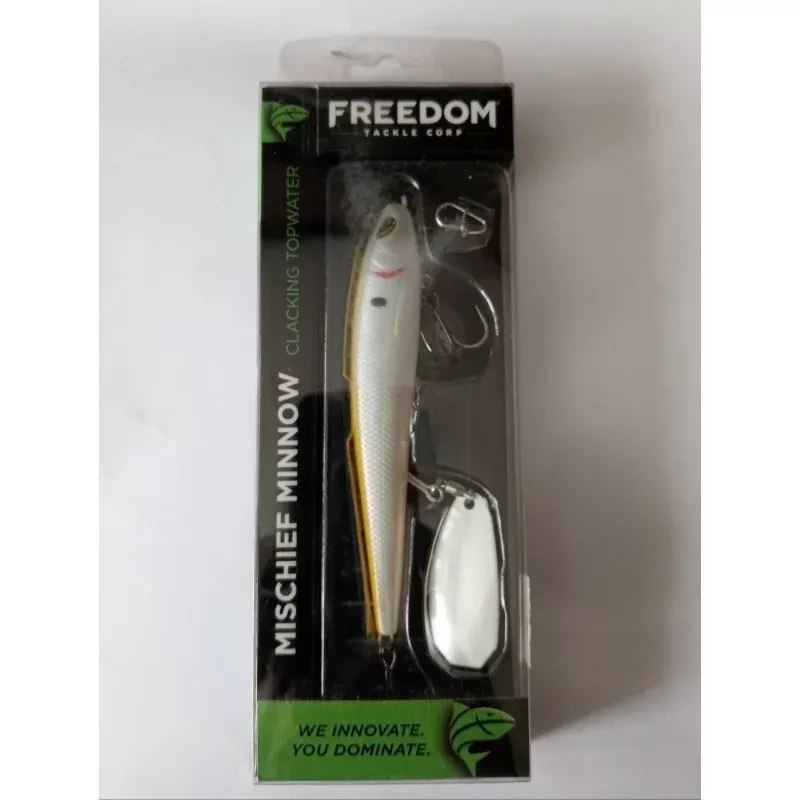 (Stock Clearance) Freedom Mischief Minnow Hard Lure | Size: 4.5(11cm ) | 18g
